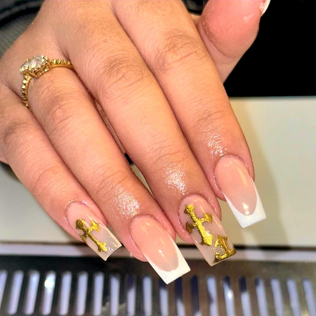 Acrylic nails in Swindon salon