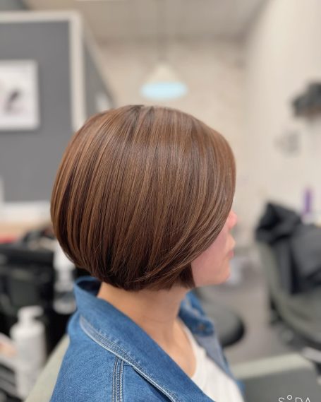 Short hair style, haircut bob, hairdresser swindon